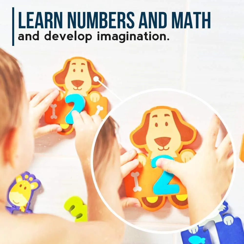 100% Non Toxic Bathtub Numbers   Best Foam Bath Toys   Educational