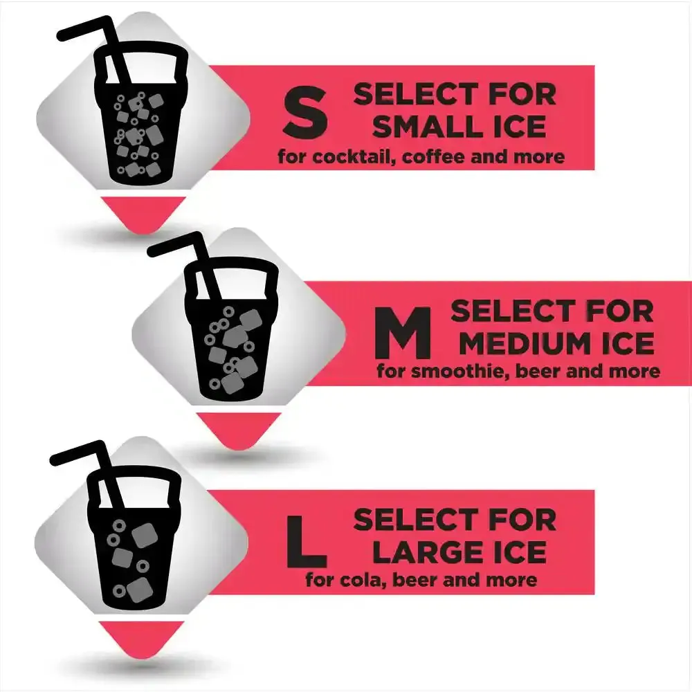 48 Lb. Freestanding Ice Maker in Stainless Steel