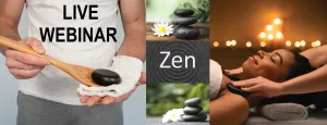 6 CE Hour Hot Stone Massage Basics Computer-Based Live Interactive Webinar