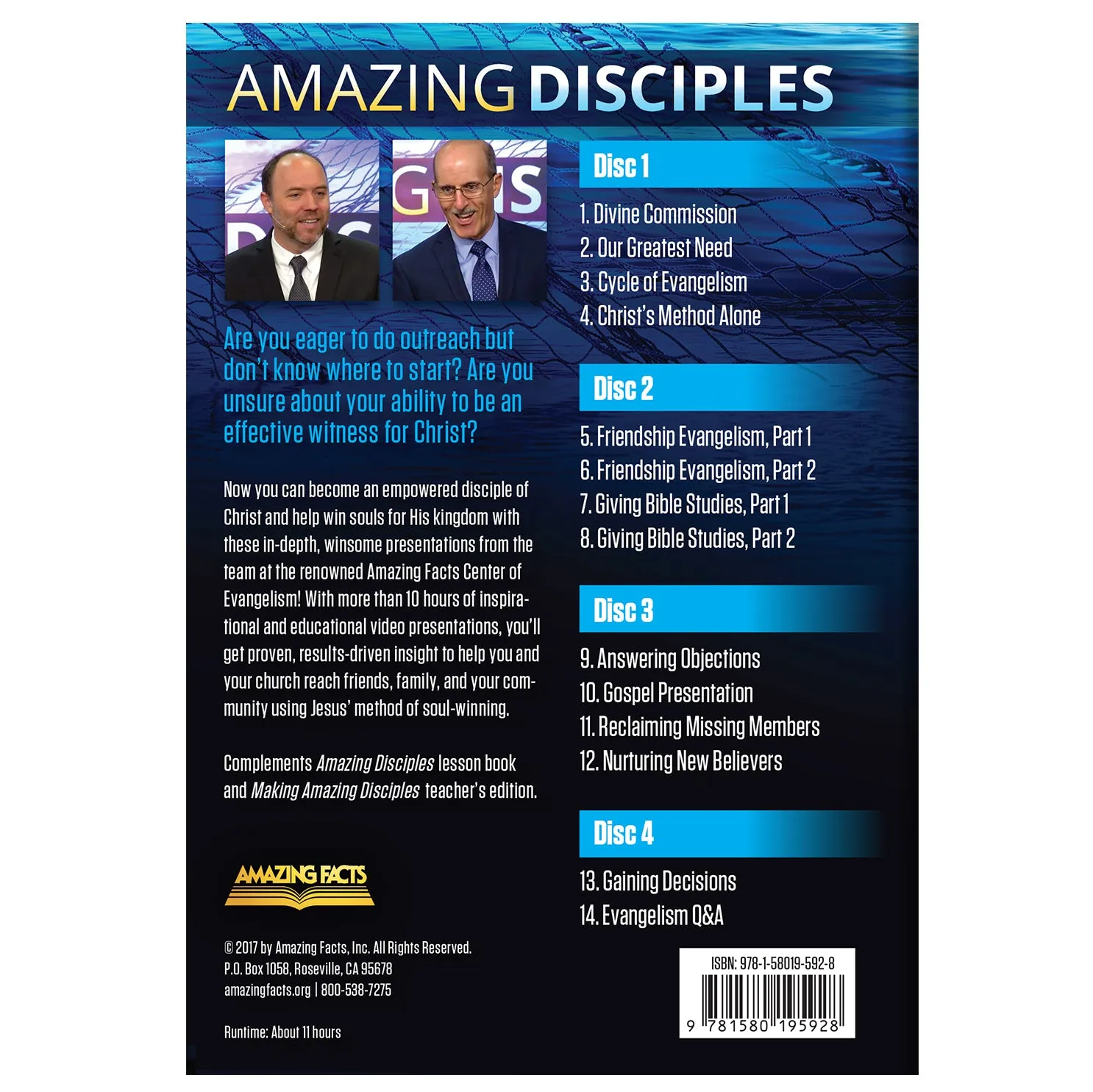 Amazing Disciples DVD set by Amazing Facts