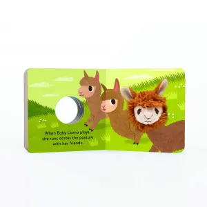 Baby Llama Finger Puppet Book