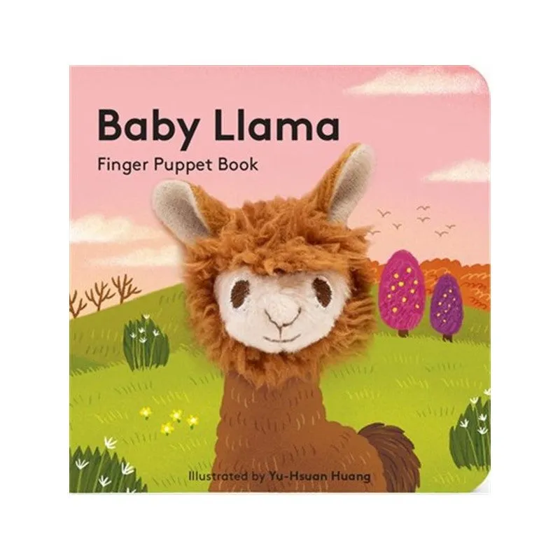 Baby Llama Finger Puppet Book
