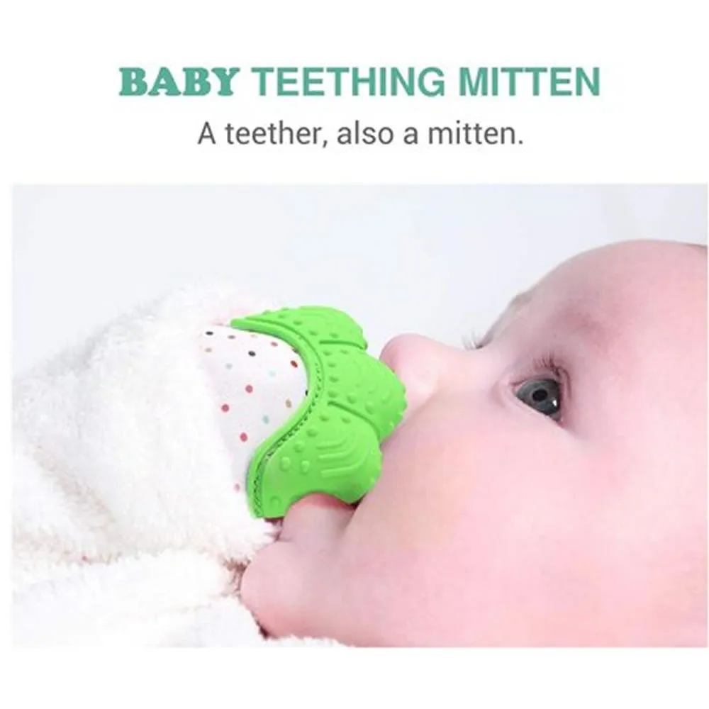 Baby Silicon Teething Hand Glove My-729-Green