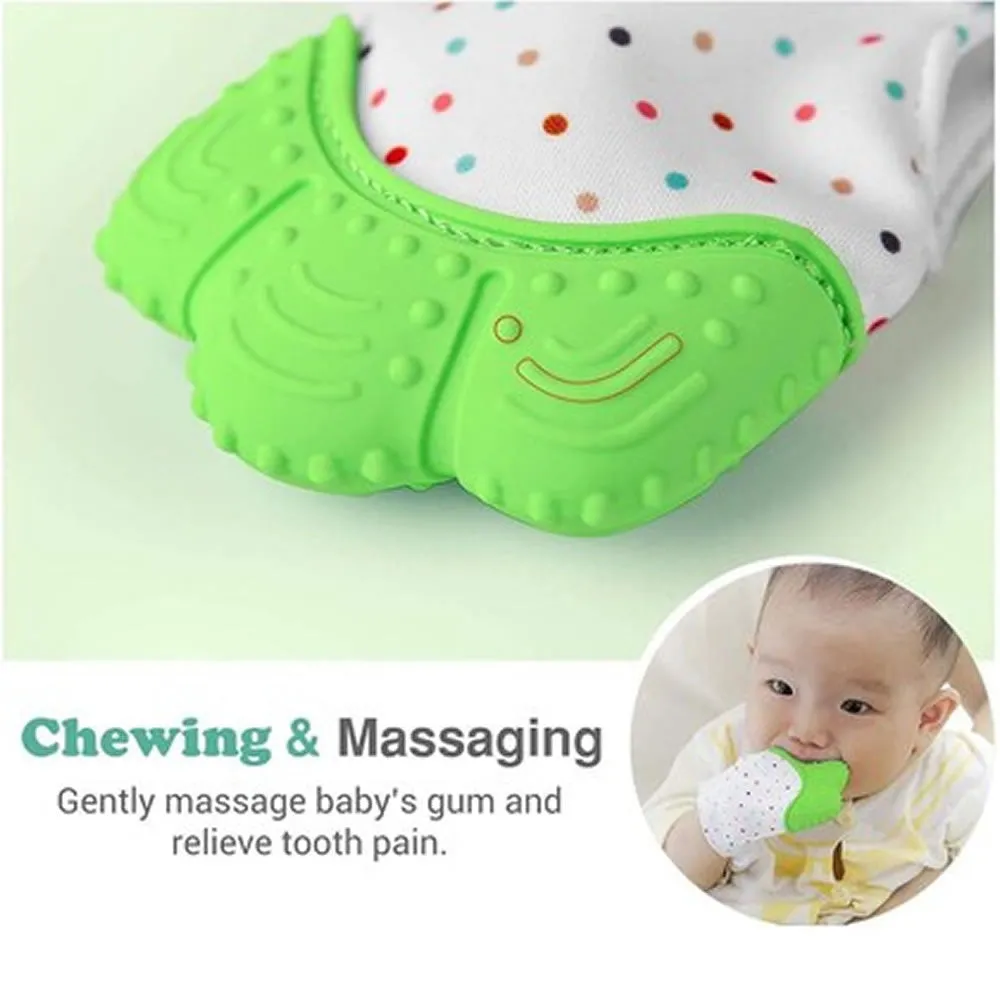 Baby Silicon Teething Hand Glove My-729-Green