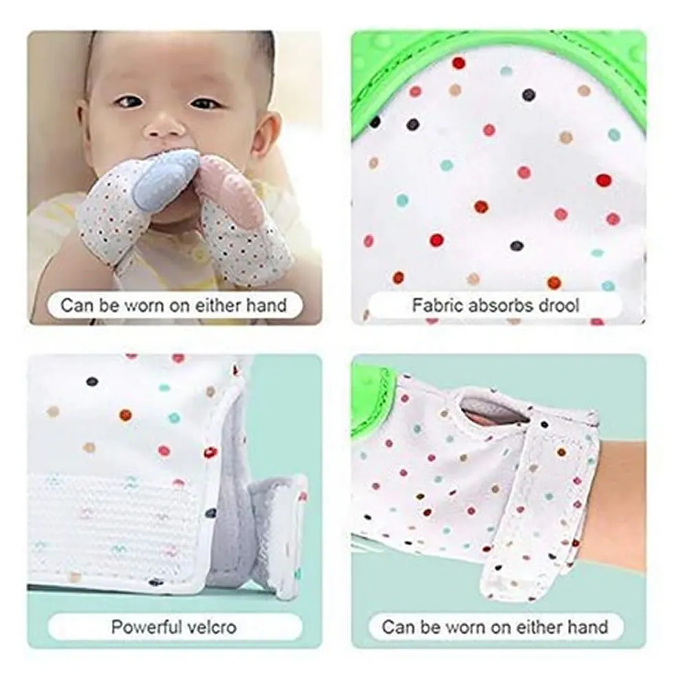 Baby Silicon Teething Hand Glove My-729-Green