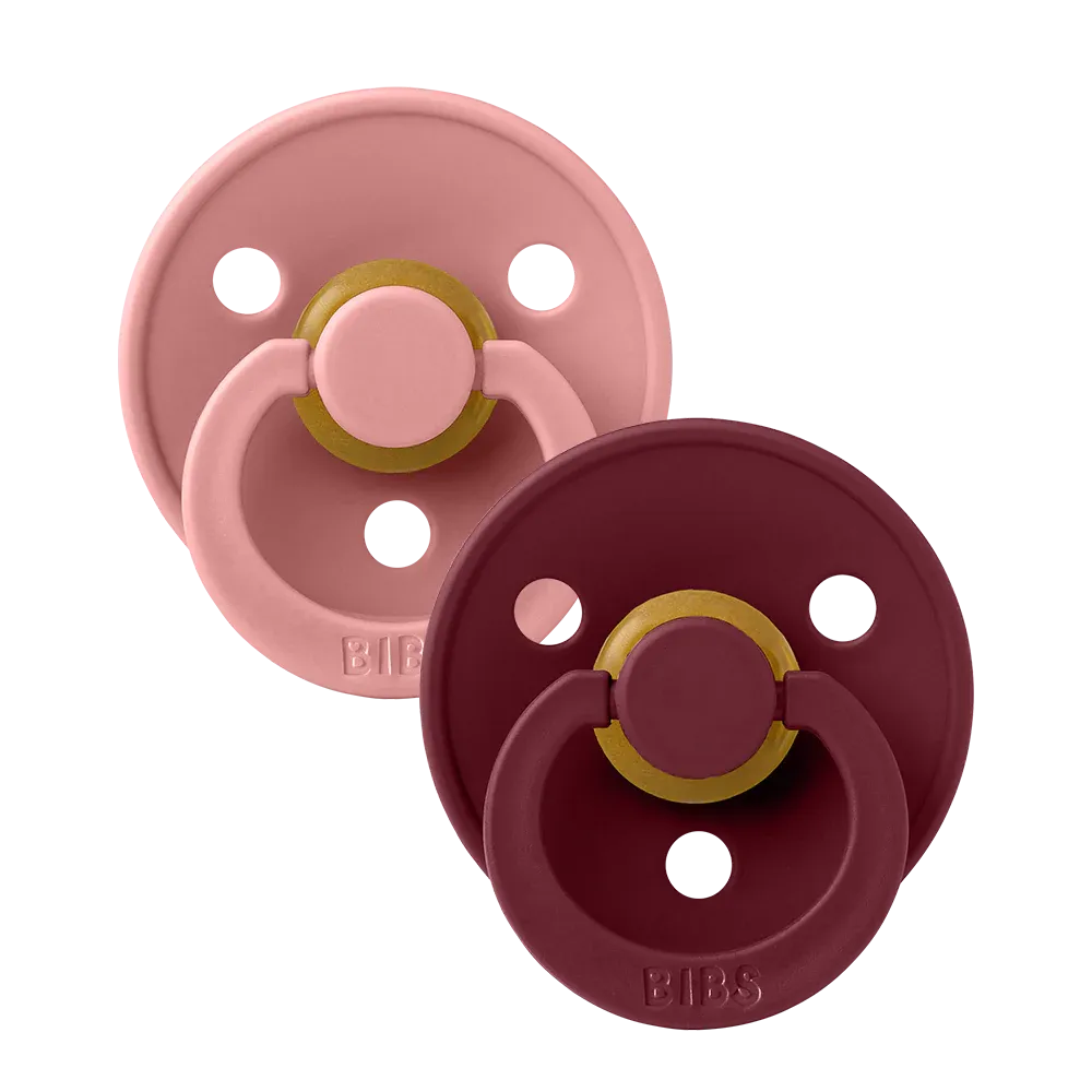 BIBS - Dummies 2 pack - Colour - Symmetrical - Size 2 - (6  Months)