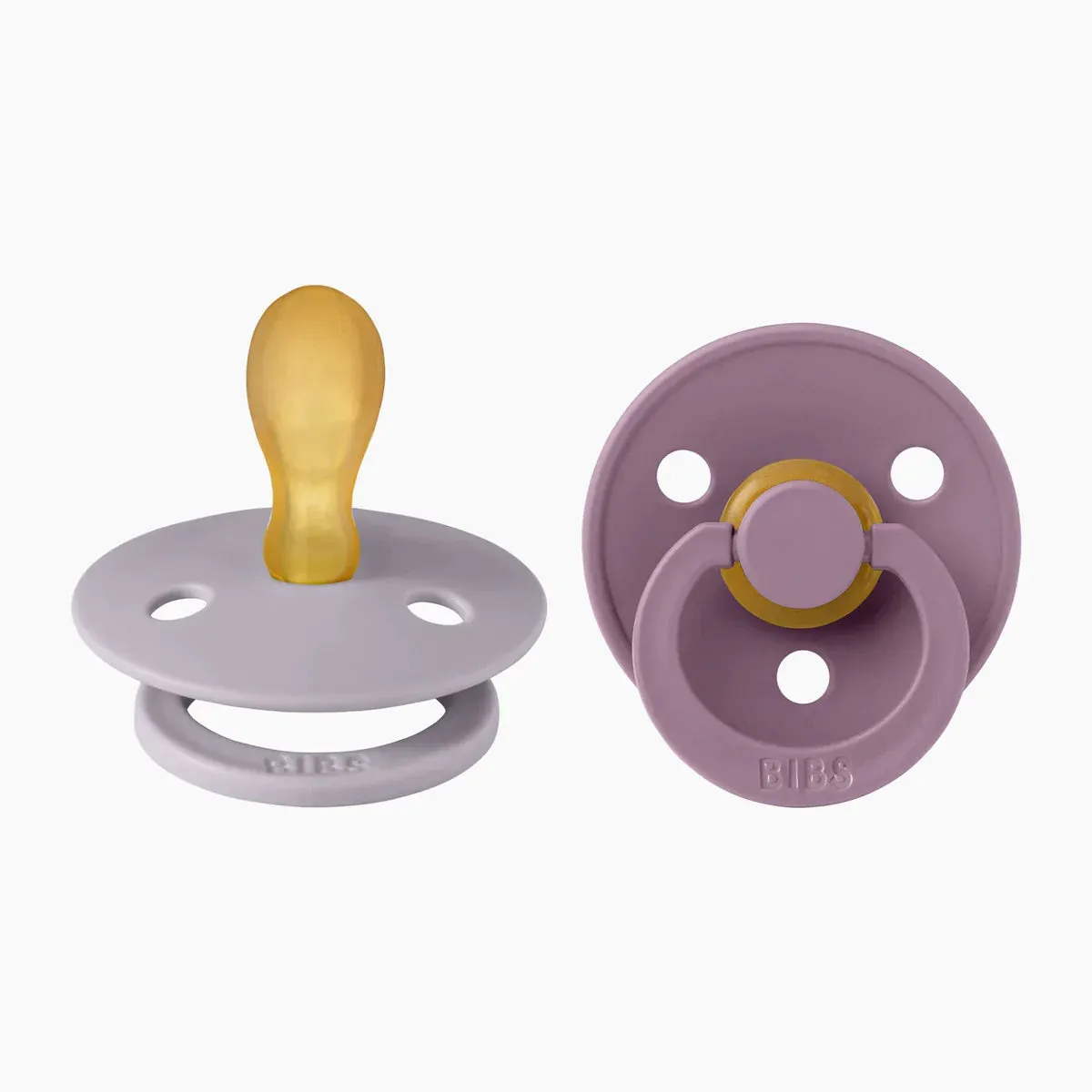BIBS - Dummies 2 pack - Colour - Symmetrical - Size 2 - (6  Months)