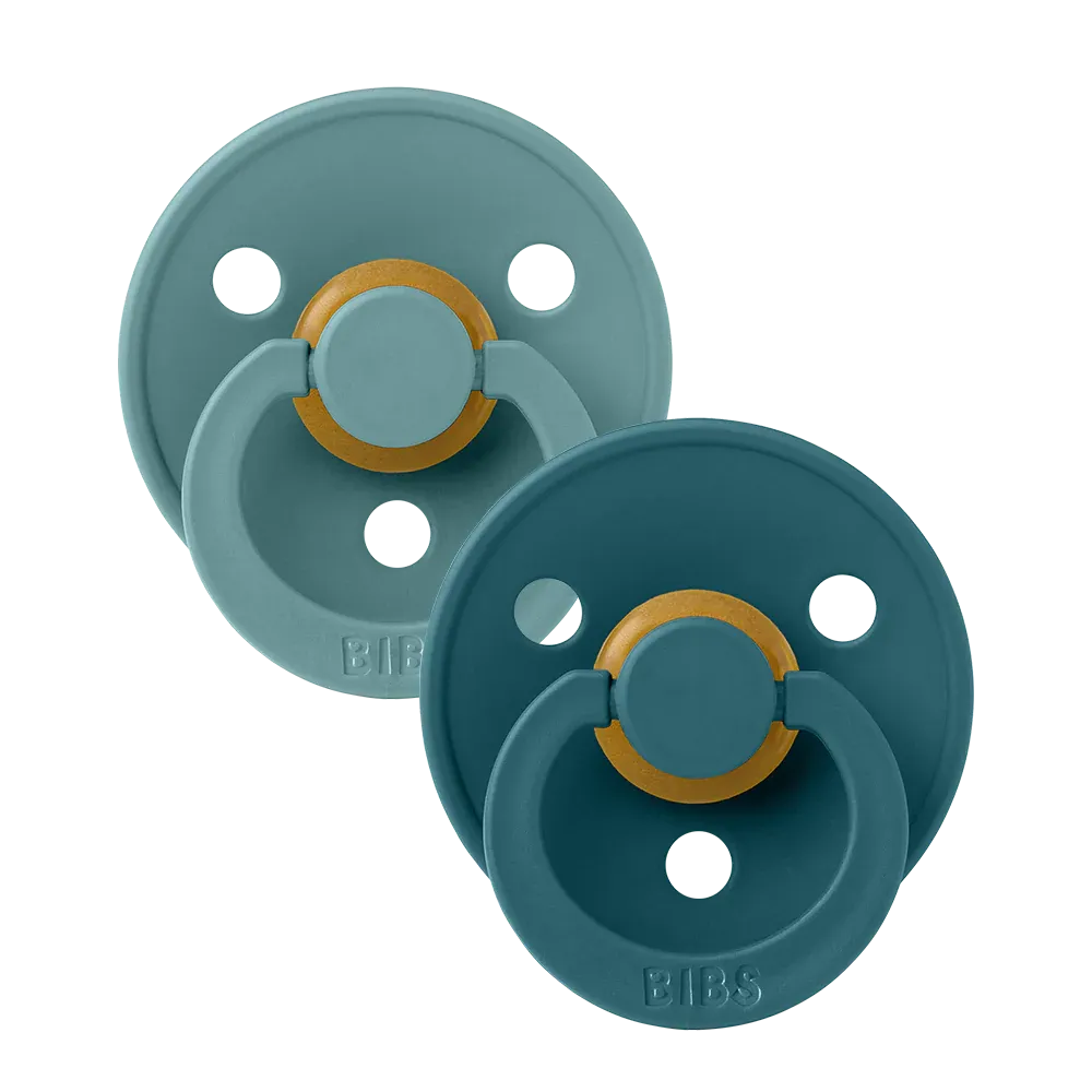 BIBS - Dummies 2 pack - Colour - Symmetrical - Size 2 - (6  Months)