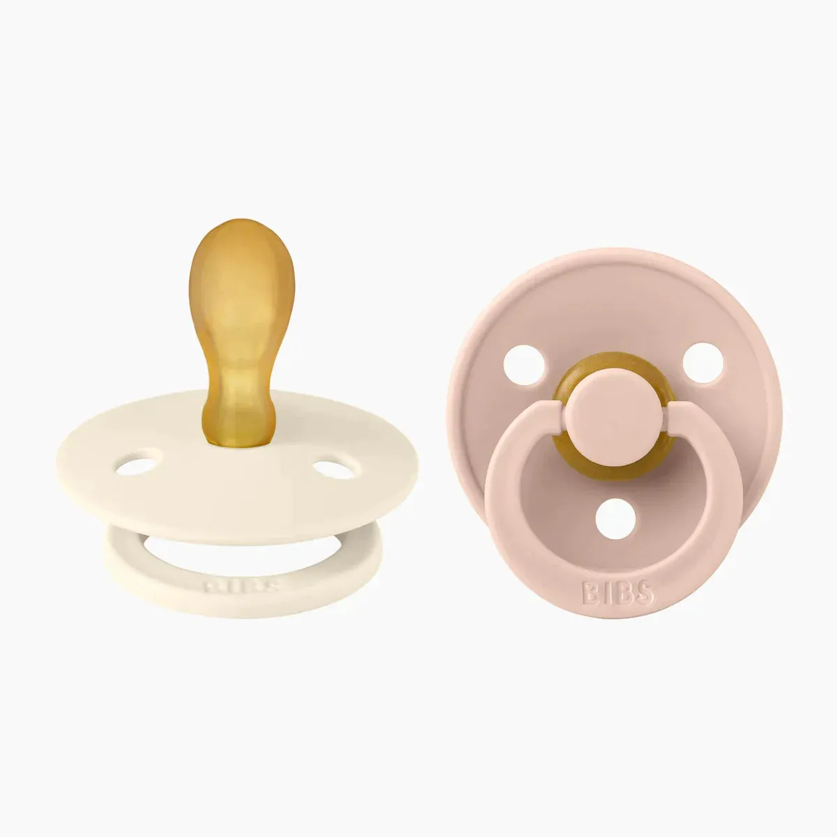 BIBS - Dummies 2 pack - Colour - Symmetrical - Size 2 - (6  Months)