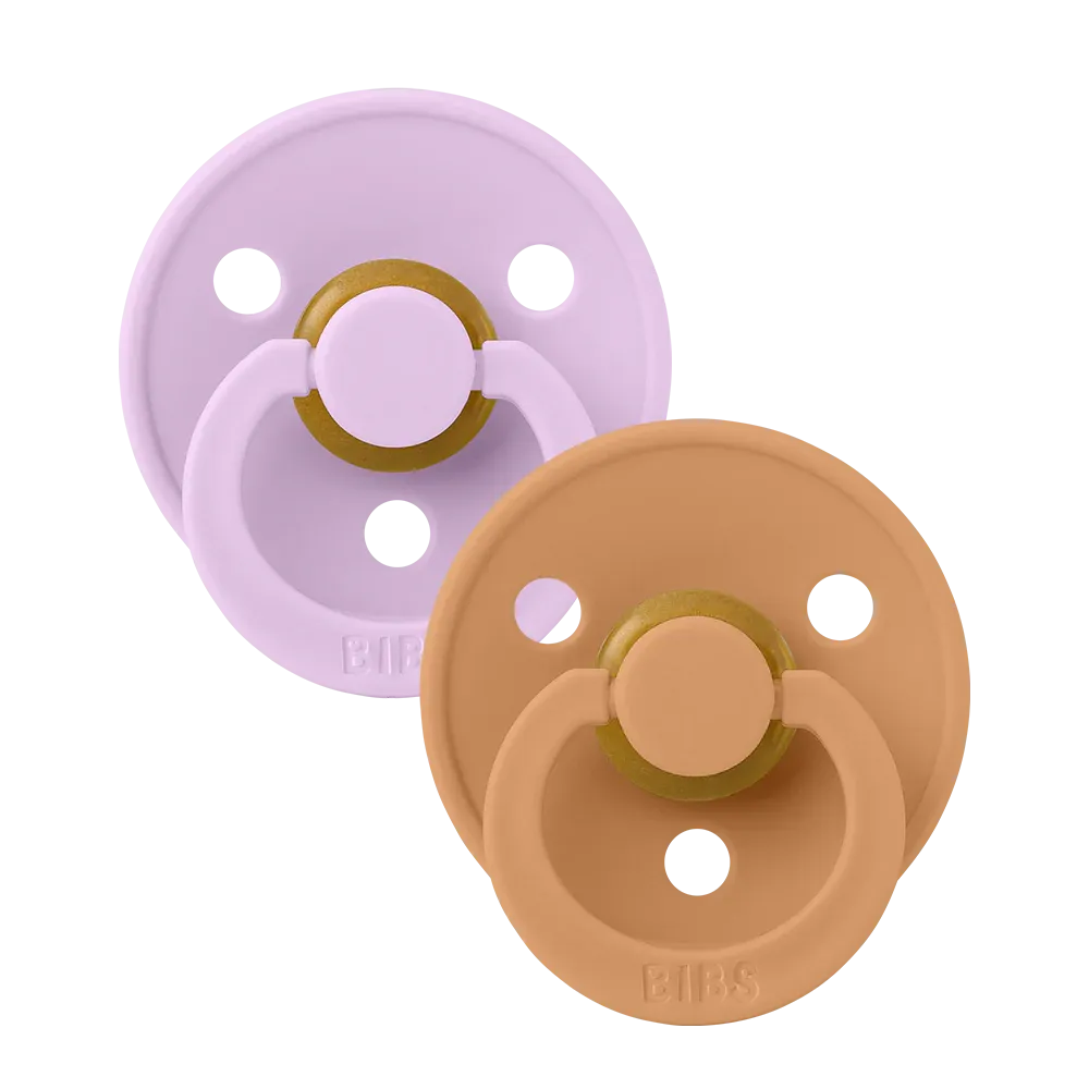 BIBS - Dummies 2 pack - Colour - Symmetrical - Size 2 - (6  Months)