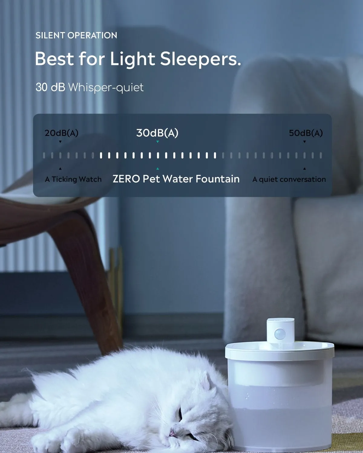 [BOGO] Wireless Cat Water Fountain & Free Cat Wand Toy