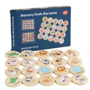Cartoon Animal Memory Chess Thinking Training Toys