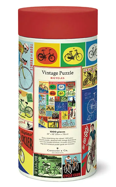 Cavallini & Co. Bicycles 1000 Piece Puzzle