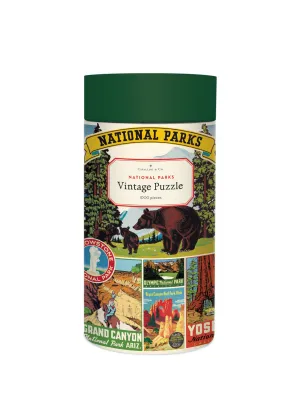 Cavallini & Co. National Parks 1000 Piece Puzzle