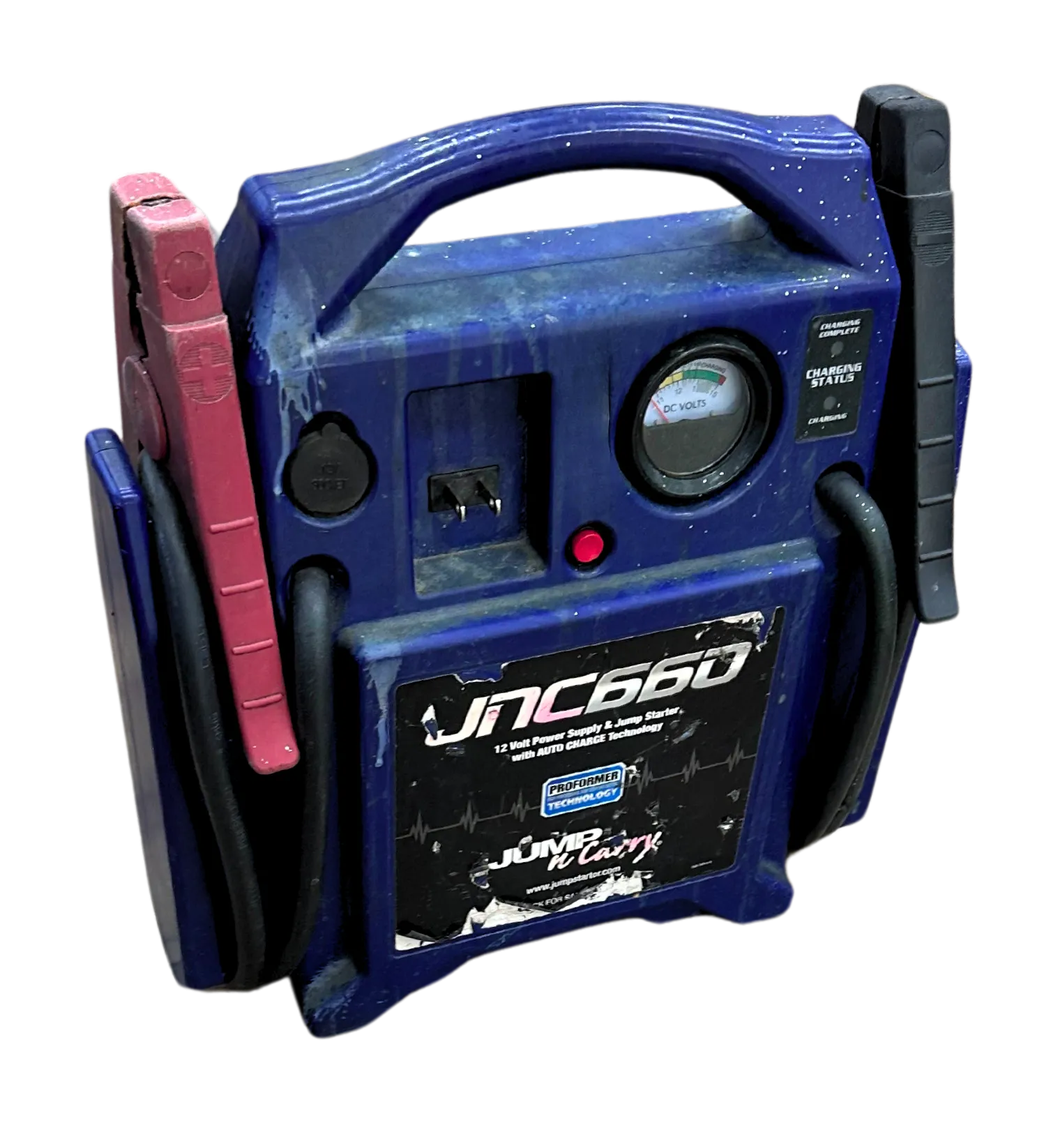 Clore Automotive Jump-N-Carry JNC660 1700 Peak Amp 12 Volt Jump Starter