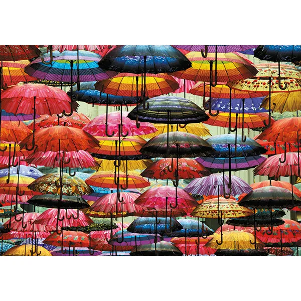 Colorful Umbrellas 1000 Piece Puzzle - Quick Ship