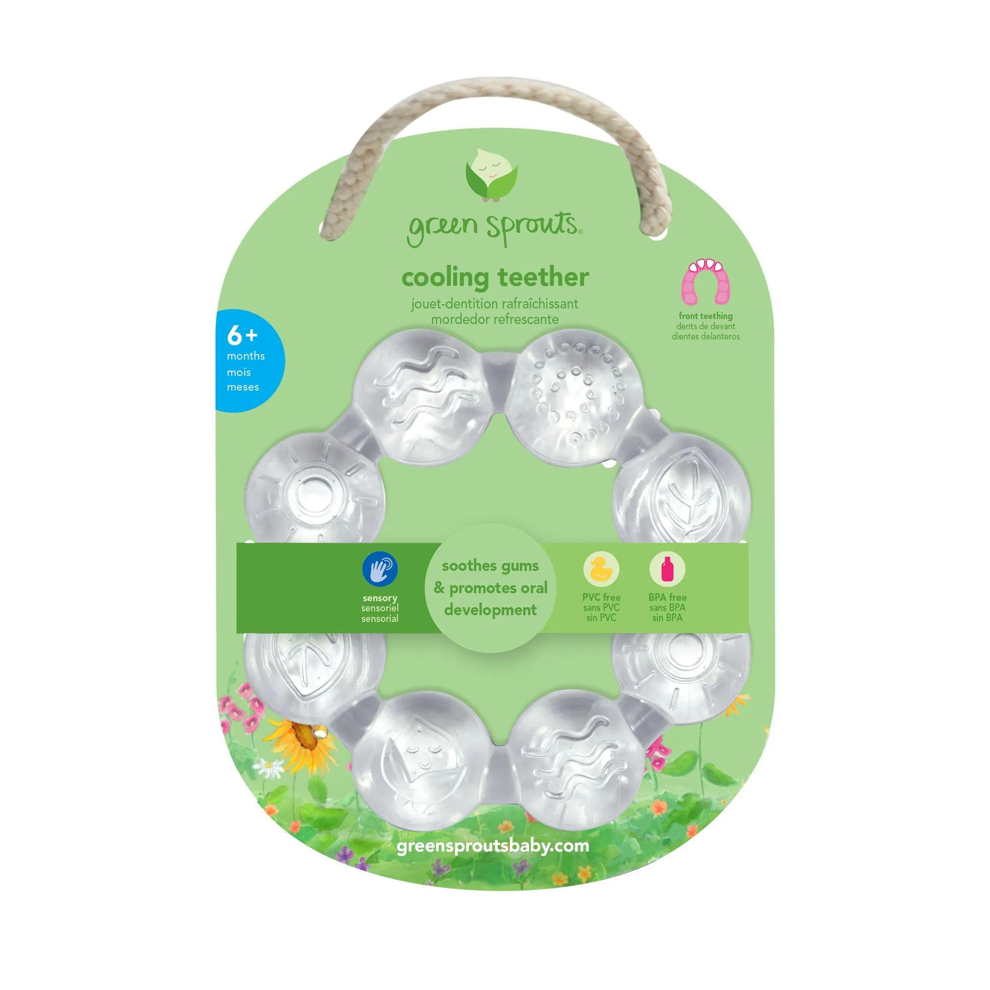 Cooling Teether-Clear-3mo  Single