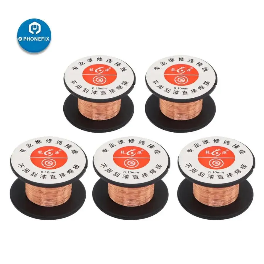 Copper Soldering Wire Maintenance Jump Line 0.1mm fingerprint repair
