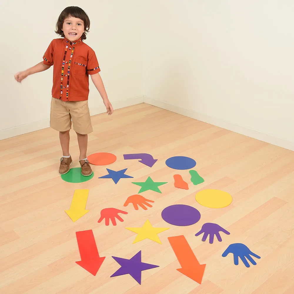 Create-A-Course Obstacle Markers | 48-Piece Durable Poly-Vinyl Set