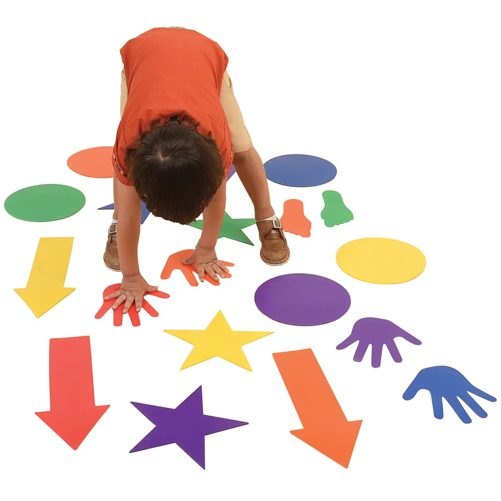 Create-A-Course Obstacle Markers | 48-Piece Durable Poly-Vinyl Set