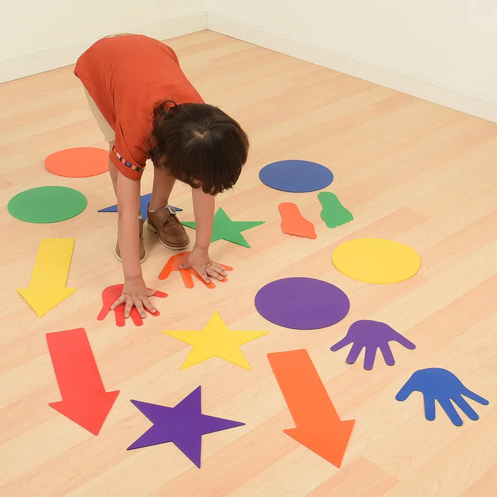 Create-A-Course Obstacle Markers | 48-Piece Durable Poly-Vinyl Set