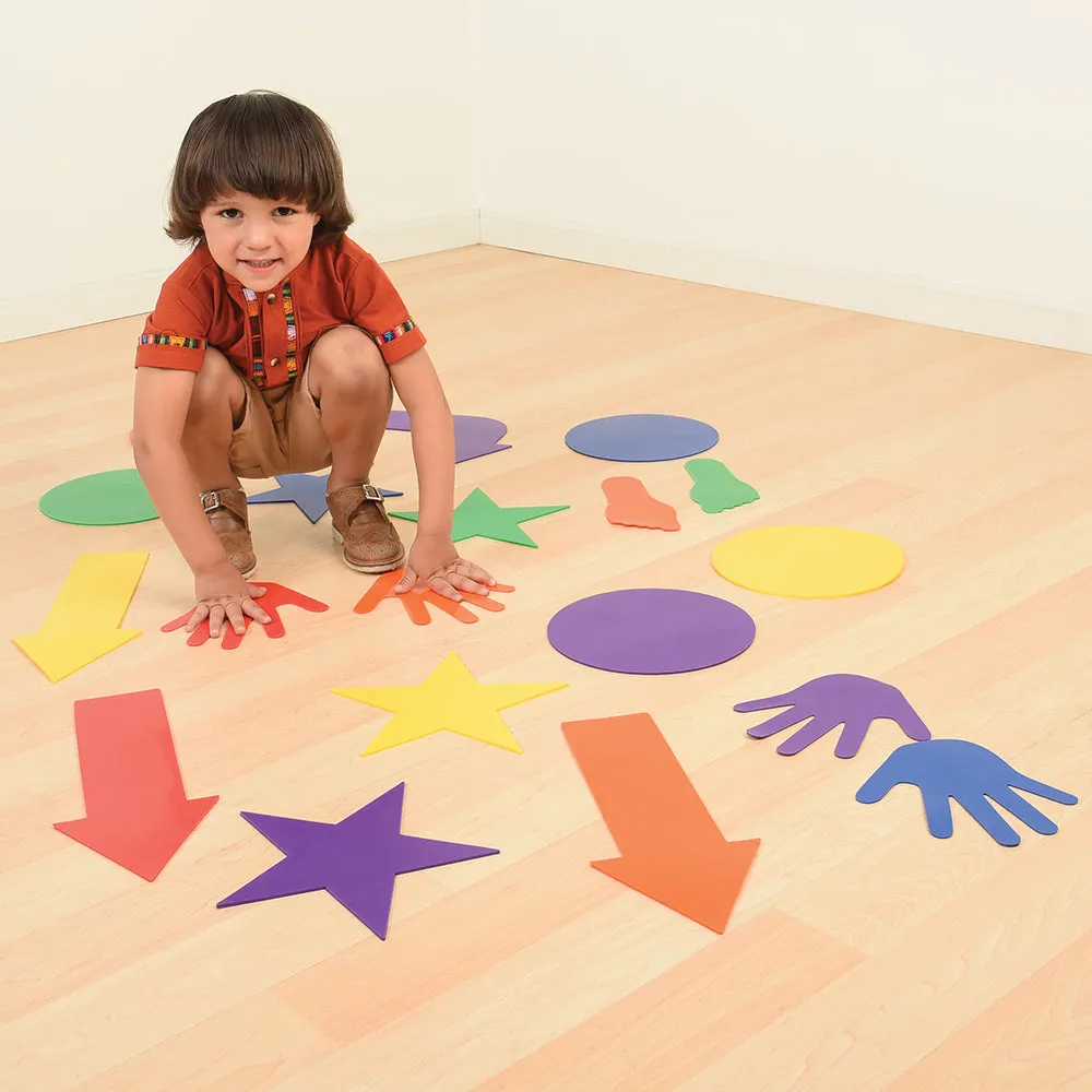 Create-A-Course Obstacle Markers | 48-Piece Durable Poly-Vinyl Set