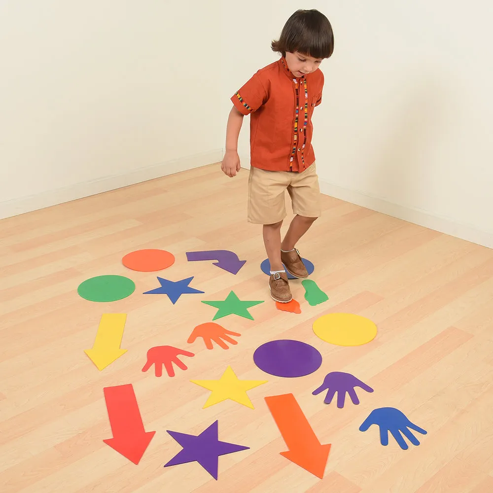Create-A-Course Obstacle Markers | 48-Piece Durable Poly-Vinyl Set
