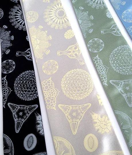 Diatoms Silk Necktie