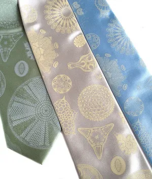 Diatoms Silk Necktie
