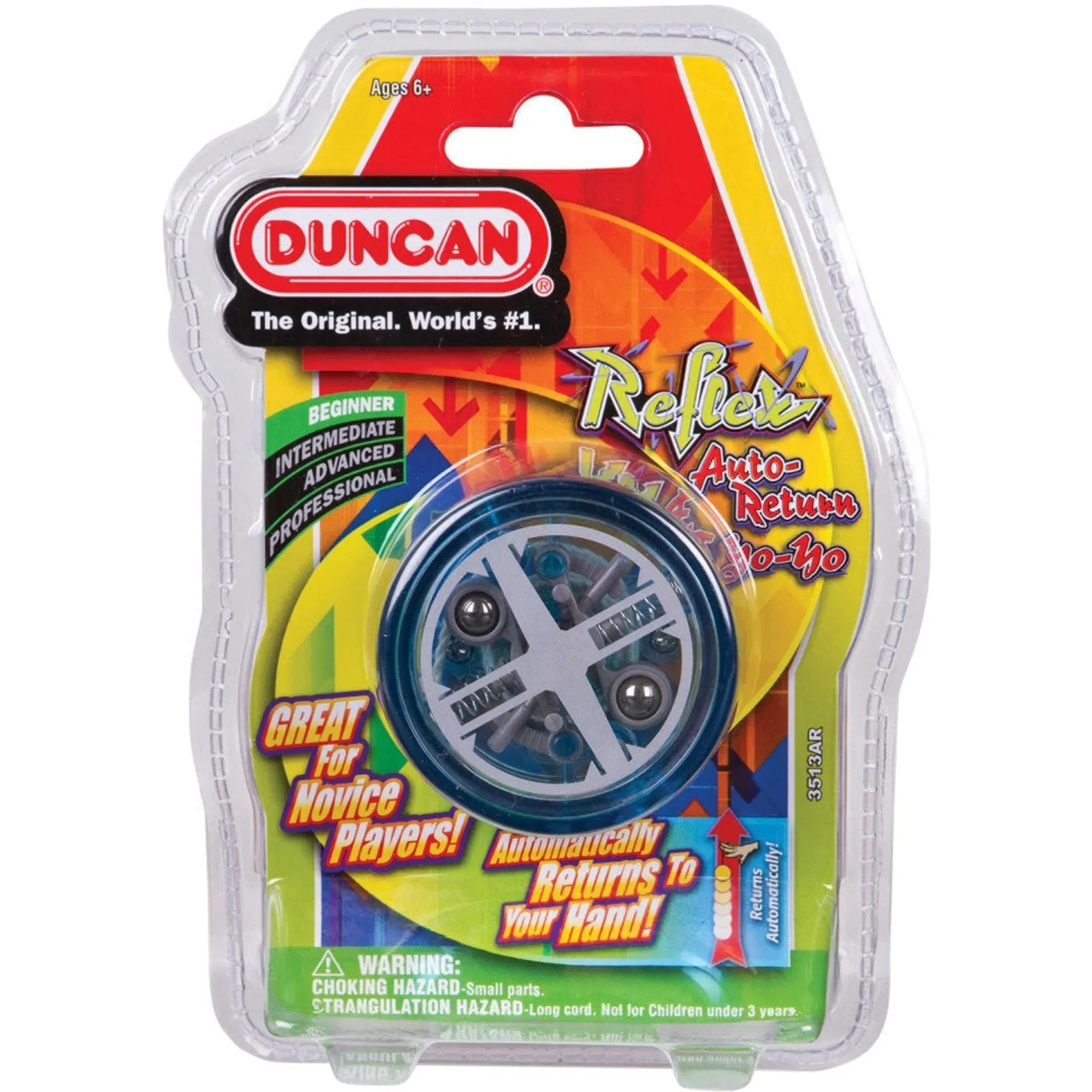 Duncan Yo Yo Beginner Reflex Auto Return (Assorted Colours)
