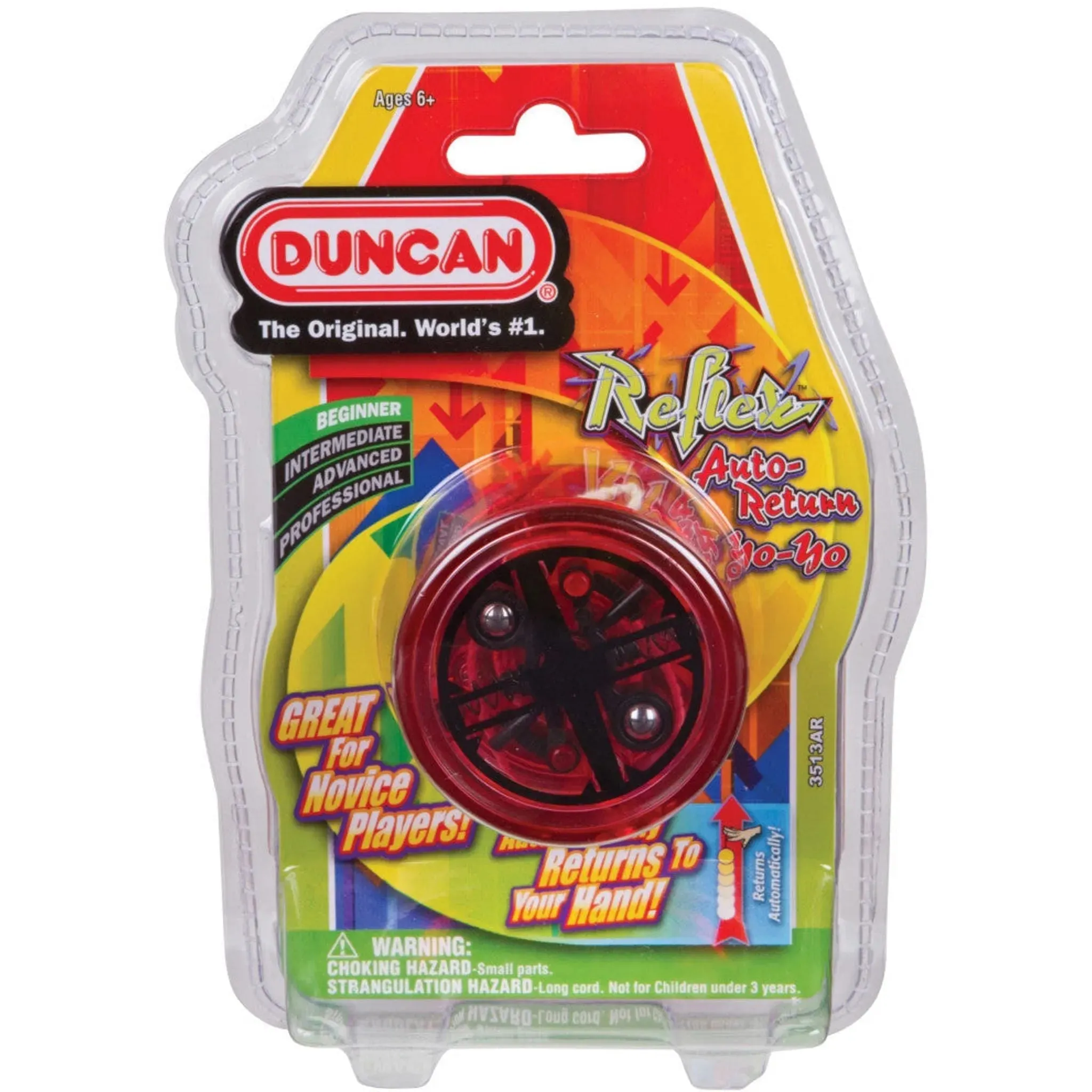 Duncan Yo Yo Beginner Reflex Auto Return (Assorted Colours)