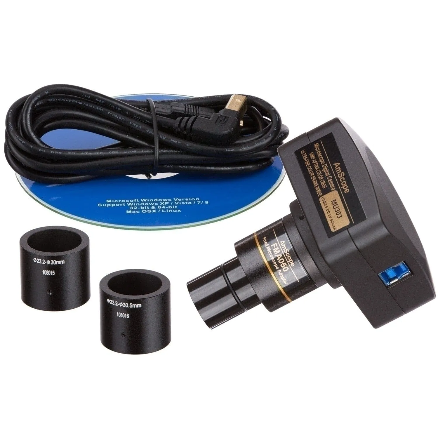 Euromex EduBlue Series Portable Binocular Stereo Microscope on Pillar Stand