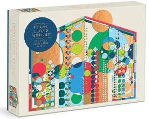 Frank Lloyd Wright Midway Mural 750 Piece Shaped Foil Puzzle