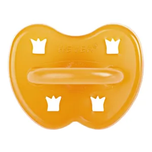 Hevea Natural Rubber Round Classic Pacifier - Natural (0-3 Months)
