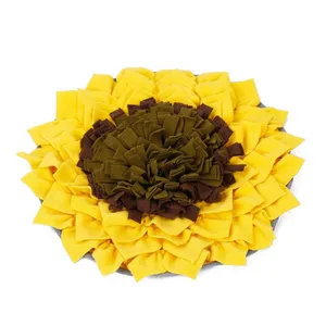 Injoya Sunflower Snuffle Feeding Mat For Dogs