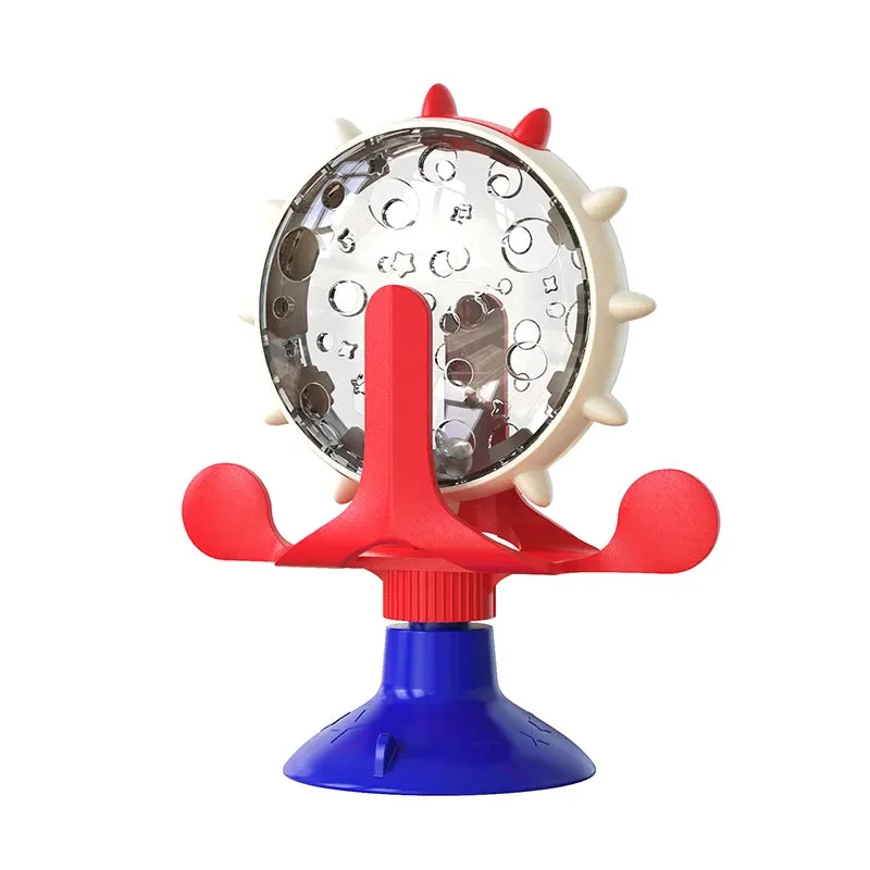 Interactive Pet Toy with Treat Dispenser for Cats and Small Dogs