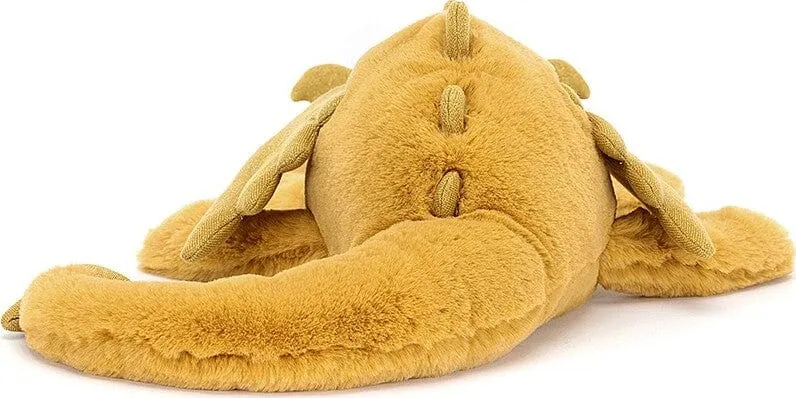 Jellycat Large Golden Dragon - Plush for All Ages