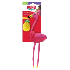 KONG Cat Tropics Flamingo 2-pk