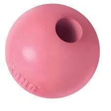 KONG Puppy Ball With Hole Pink