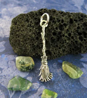 Little Besom or Broomstick Charm, Handmade