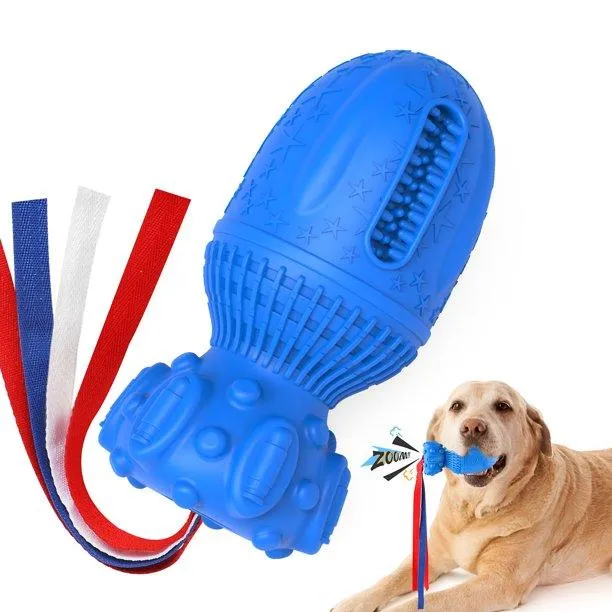 MASBRILL Indestructible Dog Bomb Figure Chew Toy
