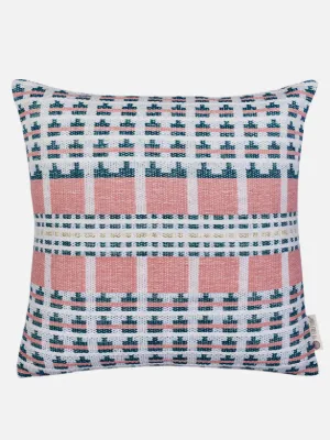 Meraki Spark Cushion Cover Pink And Teal