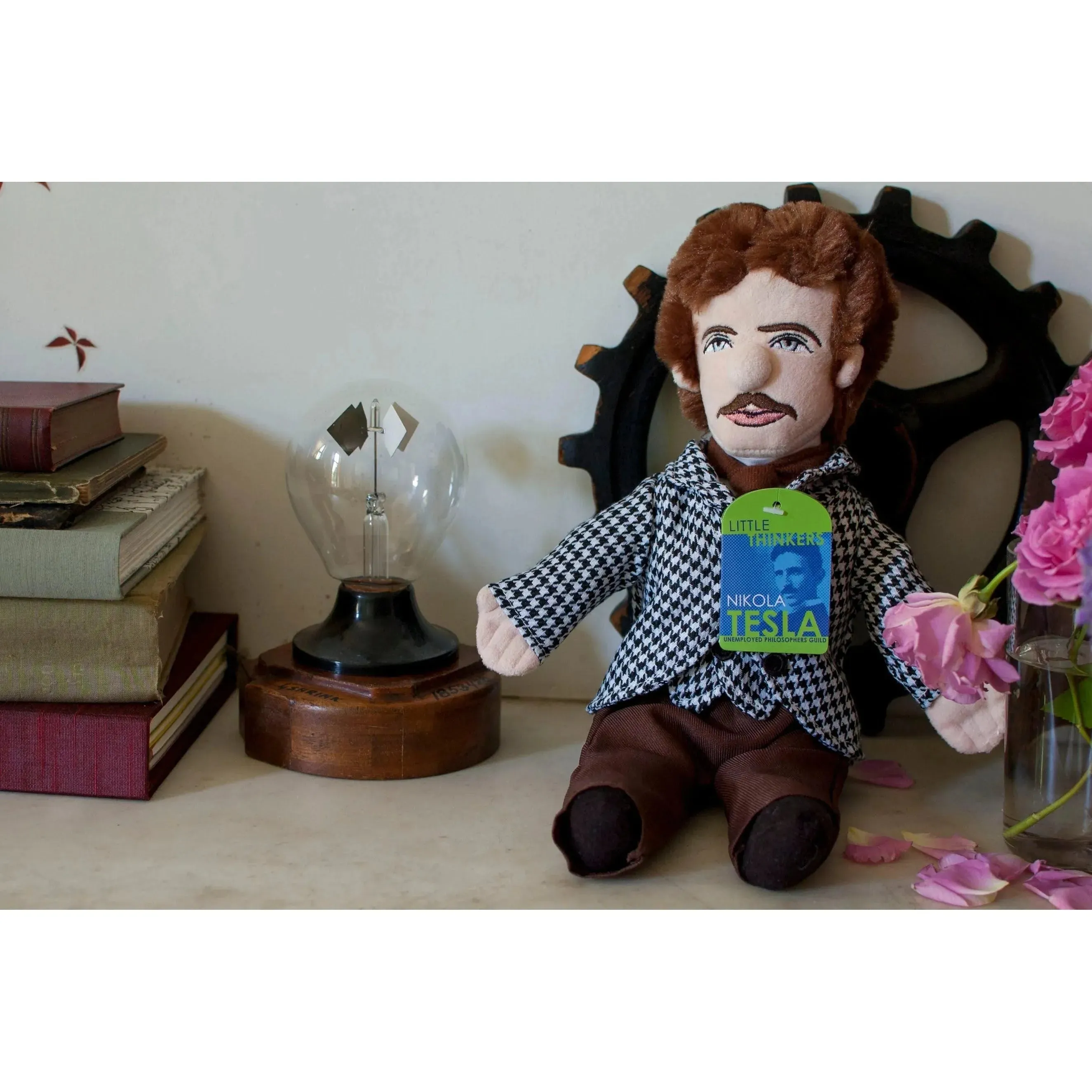 Nikola Tesla Plush Doll