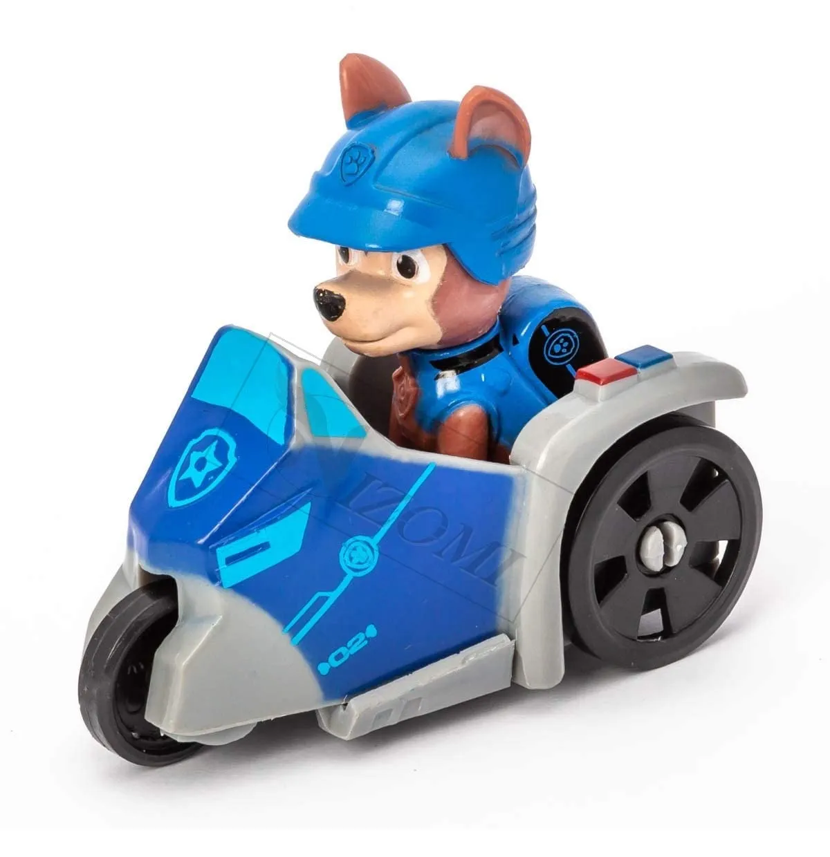 Nizomi Pup Buddies Rescue Team Action Figure Toys Set 6pc with Vehicles Toys, Friction Power Toys, Superhero Set in Best for Return Gift Cake Topper,Baby Shower, 2  Old