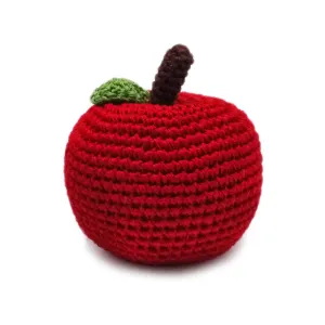 Pawer Squeaky Apple Dog Toy