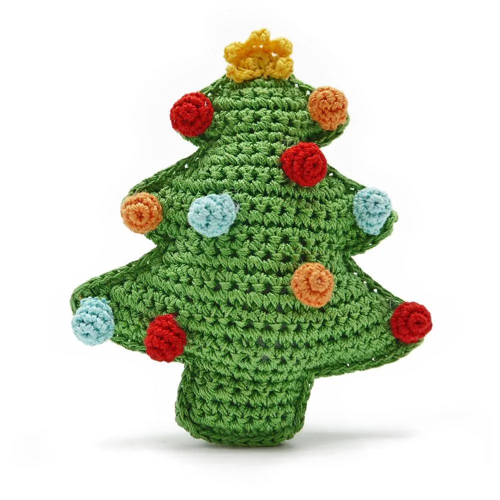 Pawer Squeaky Christmas Tree Dog Toy