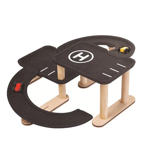 Plan Toys Race ‘n Play Parking Garage