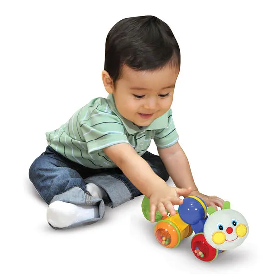 Press & Go Inchworm Baby and Toddler Toy