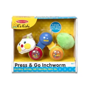 Press & Go Inchworm Baby and Toddler Toy