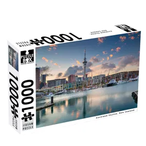 Puzzlers World 1000-Piece Jigsaw Puzzles, New Zealand, Auckland Skyline